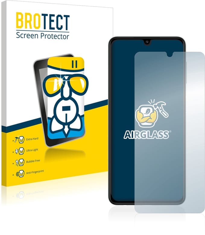 Screenprotector voor Samsung Galaxy A22 4G Beschermglas transparant