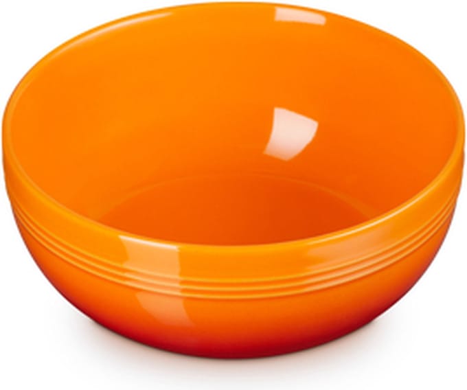 Le Creuset 4 Ontbijtkommen Coupe Oranjerood 16cm