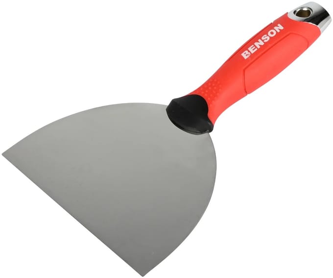 Benson Spachtelmes 15 cm bit - met handvat - met grip