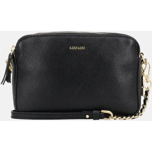 Loulou Essentiels Zoë crossbody tas black