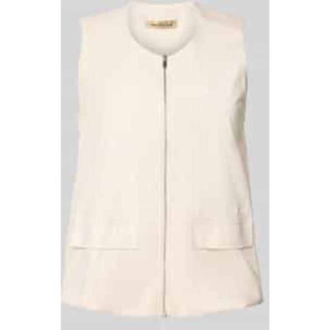Gilet met tweewegsritssluiting en klepzakken