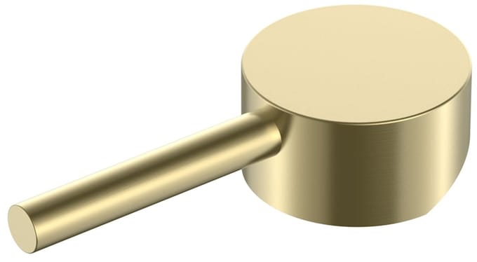 DutchLine - Smooth Losse Hendel - voor Wastafekranen – Geborsteld Messing Goud
