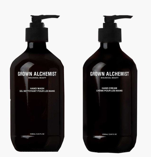 Grown Alchemist Bodycare Hand Care Limited Edition Amber Glass Set