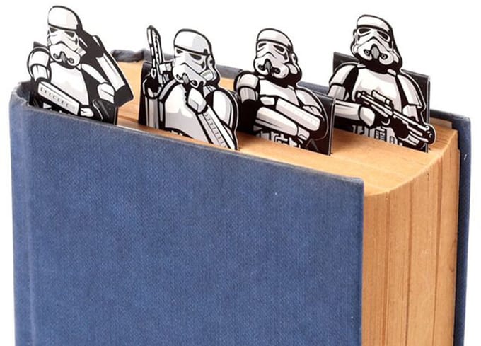 Magnetische Boekenlegger Set - The Original Stormtrooper - 8x3x0,8cm