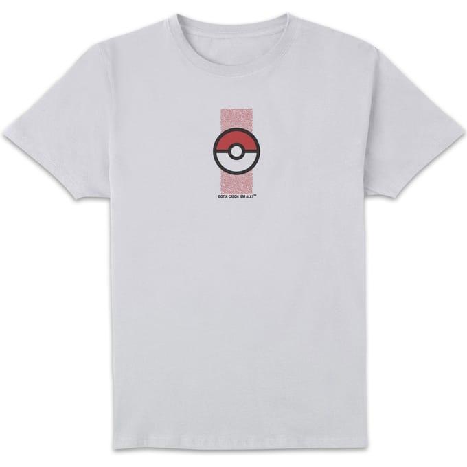 Pokémon Pokéball Unisex T-Shirt - White - S