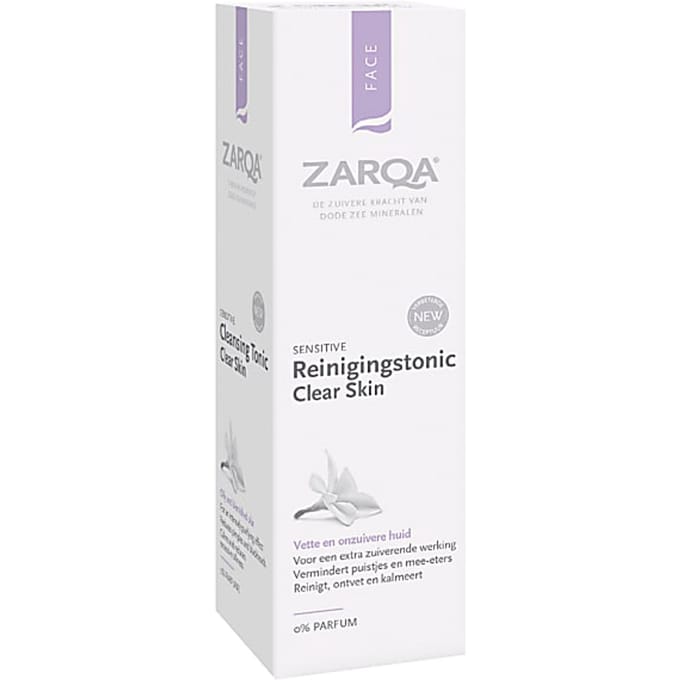 ZARQA Reinigingstonic Clear Skin - 200 ml - Hypoallergeen