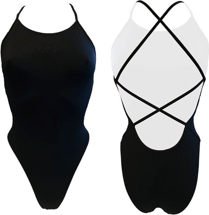 Turbo Patron Sirene Zwemkleding Zwart L Vrouw