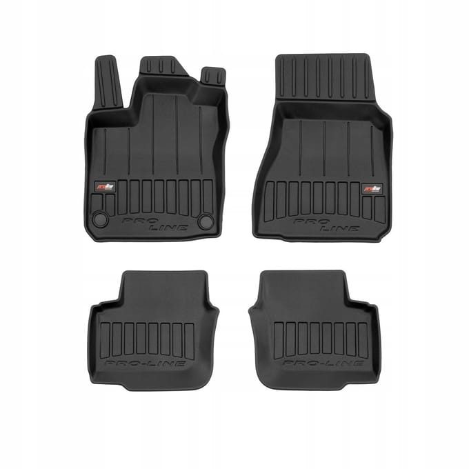 FROGUM Proline – Rubber automatten set – Perfecte pasvorm – Geurloos TPE – Hoge beschermrand