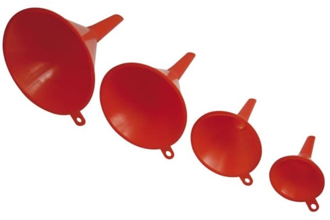 PEREL - HFUS1 funnels set, diameter: 45mm, 65mm, 90mm, 110mm (4pcs) 142762