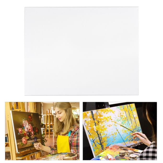 Olieverf Doekspanner Hybride Linnen Acryl Olieverf Frame 30 x 40cm30x40cm white