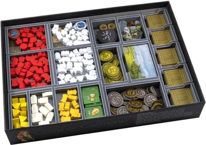 Clans of Caledonia Insert Folded Space - Insert