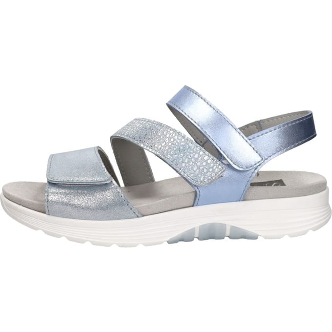 SUB55 Comfort Collection Sunny 31 Sandalen Plat - licht blauw - Maat 38