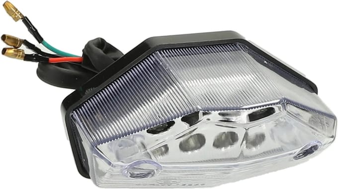 Achterlicht LED voor Rieju MRT transparant