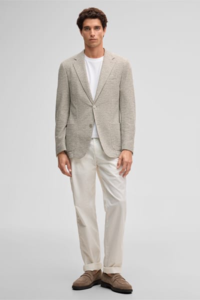 Colbert Acon, beige met patroon