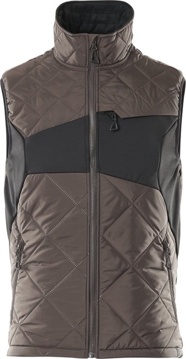 Mascot ACCELERATE Thermobodywarmer 18065-318 - donkerantraciet/zwart - S