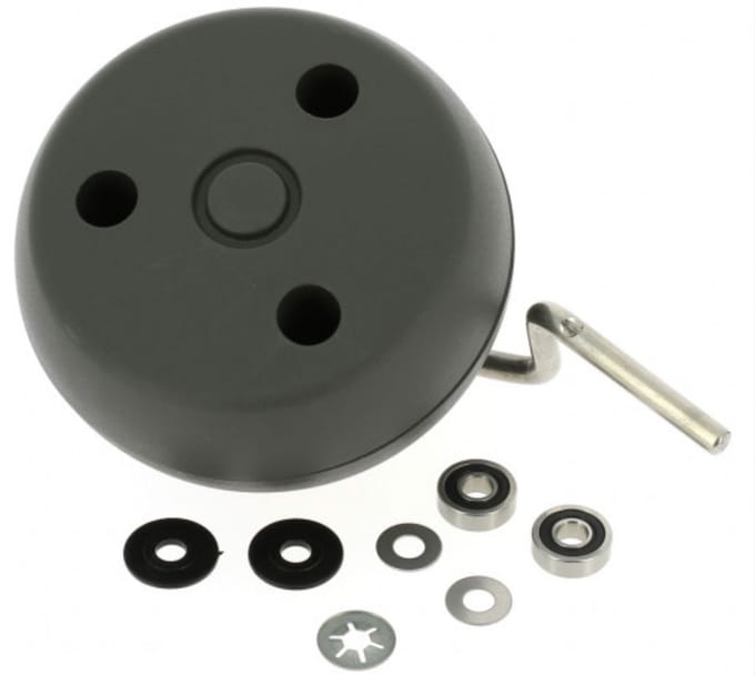 Gardena voorwiel set compleet