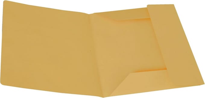 Dailygoods - Folder met 3 Flappen - 100% Gerecycled Papier, Pack van 50