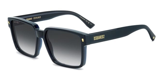 Dsquared2 D2 0202/G/S Blue 58/16/145 MAN Zonnebrillen