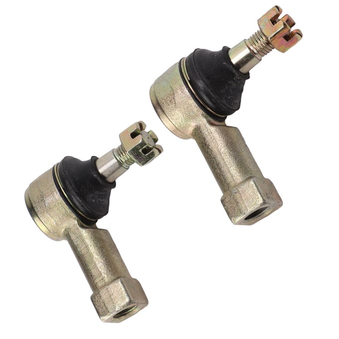 2 Stuks Stuurkogel Eindstukken Kit M12?M10 Vervanging voor Stels Guepard ATV 800 200?250cc wit