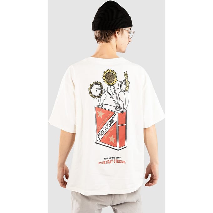 Anerkjendt Akvillads Structure Print T-Shirt