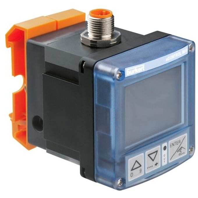 Burkert Universele Controller Drukregeling Din-Railbevestiging 24VDC M8/M12 - 8611 177460