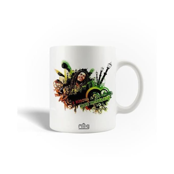 Mug en Céramique Bob Marley Fan Art I Know A Place
