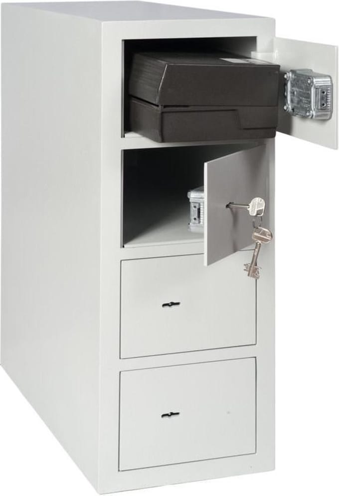 Salvus kassalade kluis - 4 vaks - 620x240x530 mm