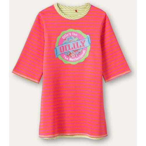 Oilily Docus sweat jurk- maat152/12yr Roze