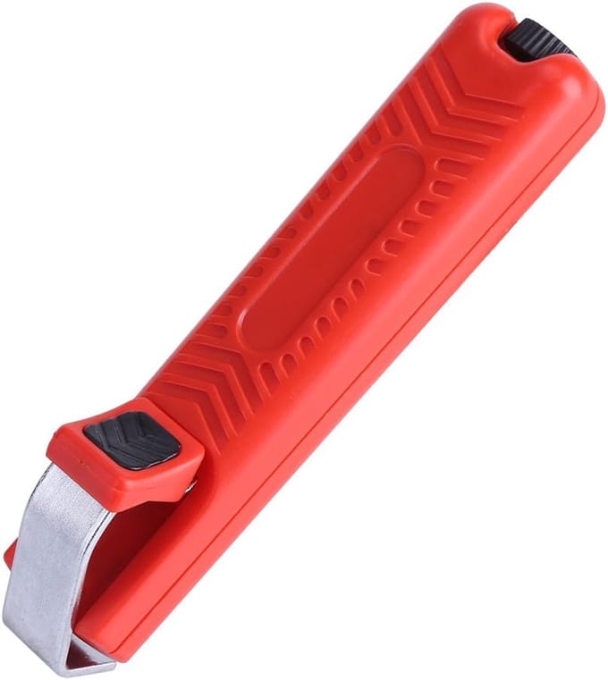 Kabelstriptang met Instelbare Snijdiepte voor PVC en Rubber Kabels