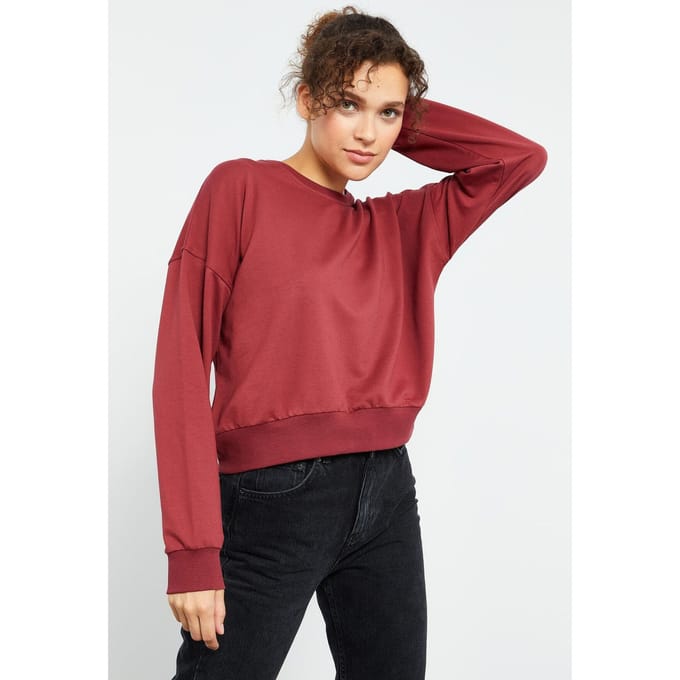 Dames Casual Crew Neck Sweatshirt