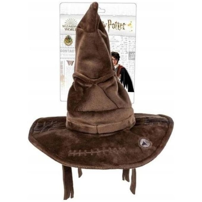 Harry Potter - Magische Sorteerhoed met geluid 22 cm - Pluche Knuffel - Play by Play
