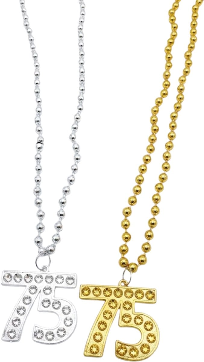 Ketting 75 Jaar - Verjaardag 75 - Assorti