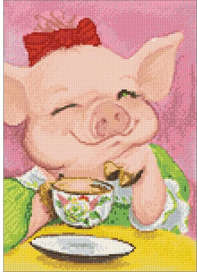 Wizardi Diamond Painting Kit Sweet Tooth WD2286