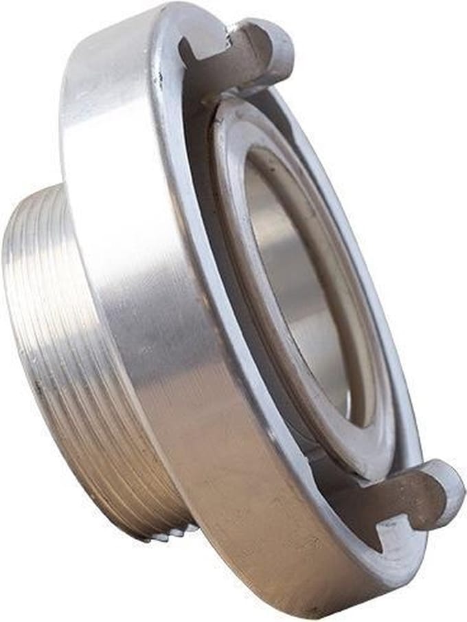 Storz Koppeling - Aluminium - buitendraadaansluiting 3 - nokafstand 105mm
