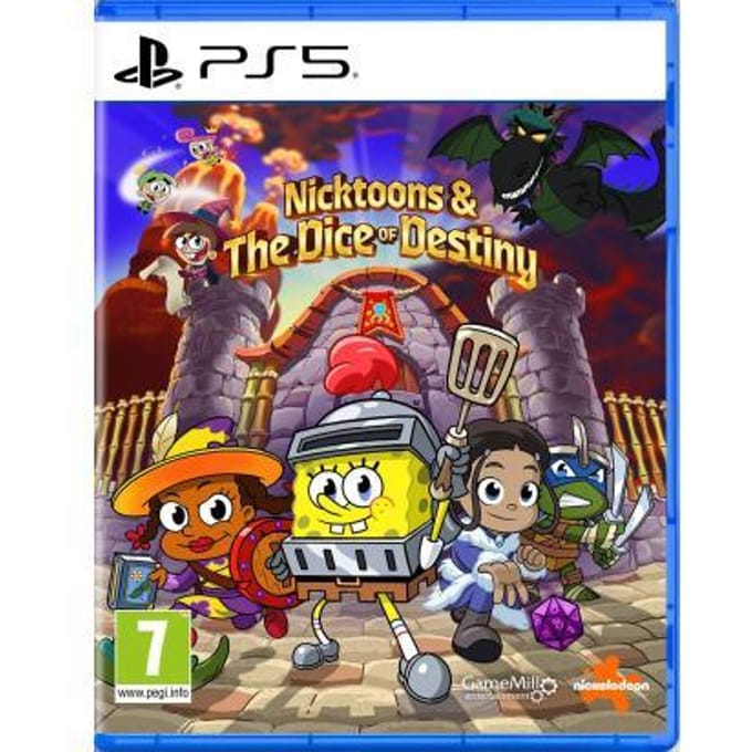Sony PlayStation 5 PS5 Nicktoons & The Dice Of Destiny ENG/FR Games