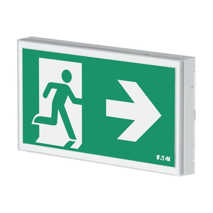 Eaton FlexiTech LED Nooduitgangsbord 30M IP66 - FT3EW4ICGSIP