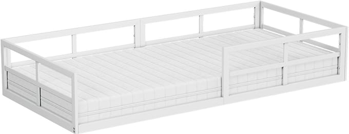 Vitalispa Minno Kinderbed – 90x200 met matras Wit