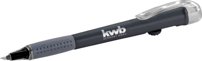 kwb Mes 142 mm Kunststof, RVS 1 stuk(s)