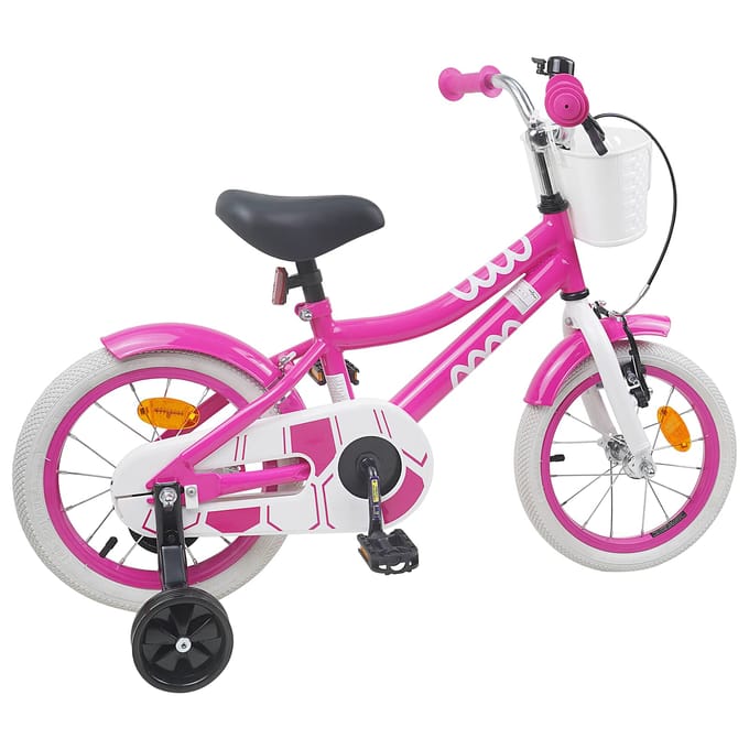 vidaXL - Kinderfiets - 12 - Inch - voor - 2-4 - jaar - oud - Roze