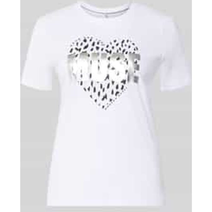 regular fit T-shirt van puur katoen model 'KITA'