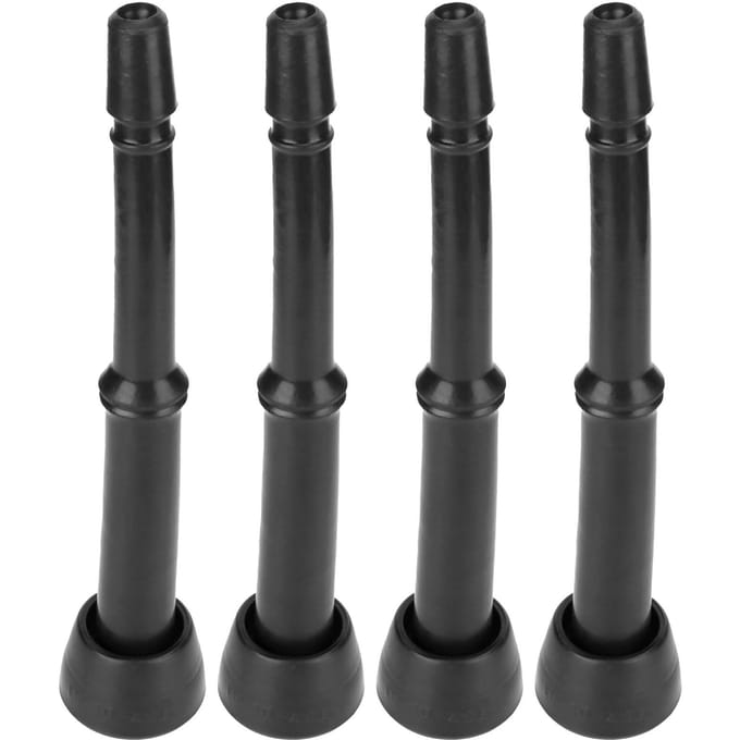 4 Stuks Speenbekervoering Gereedschap Rubber Voering Accessoire voor Vee Geit Melkmachine black