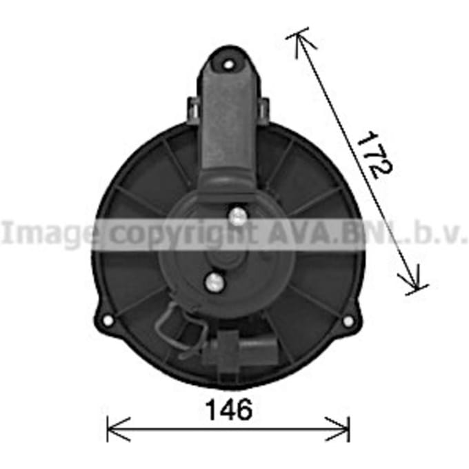 Elektromotor, interieurventilator AVA COOLING AI8426