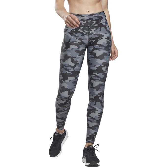 Reebok Dames/Dames Camo Legging (Zwart)