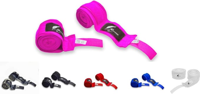 Elastische Handwikkels voor Vechtsporten met Duimlus - Bescherming voor Boksen, MMA en Kickboksen