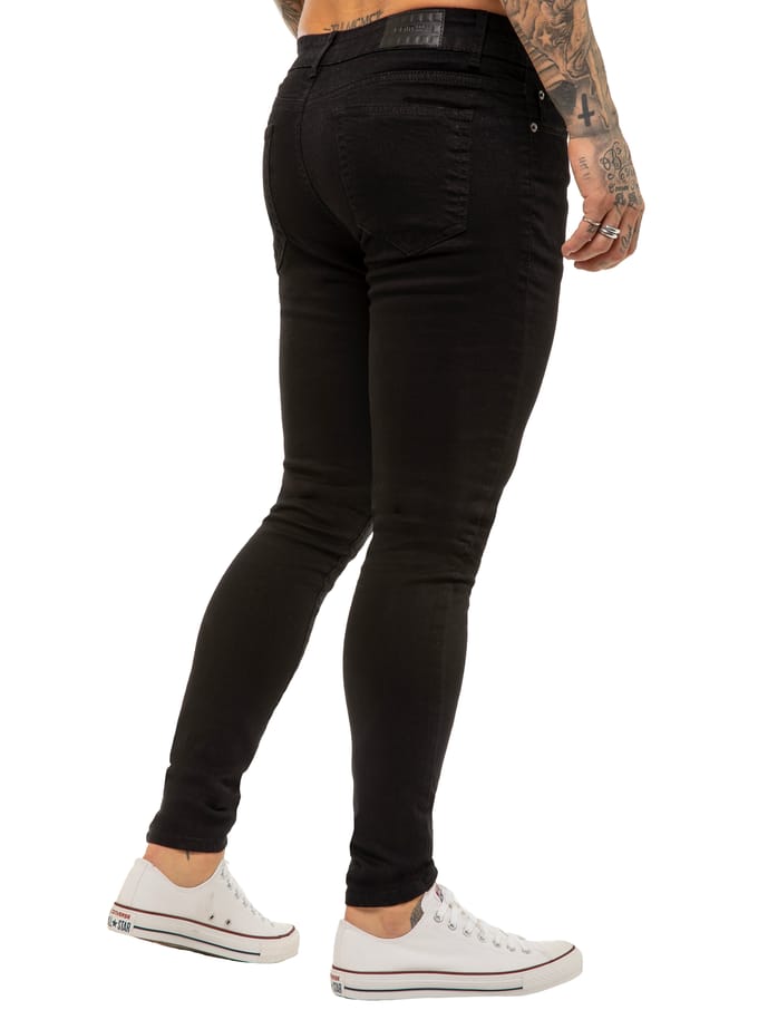 Enzo heren skinny super stretch denim jeans