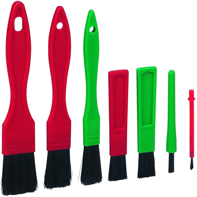 Vikan Transport 556052 set 7 kwastjes - Groen