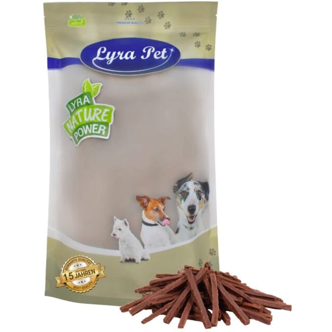 1 - 10 kg Lyra Pet® Beef jerky sticks