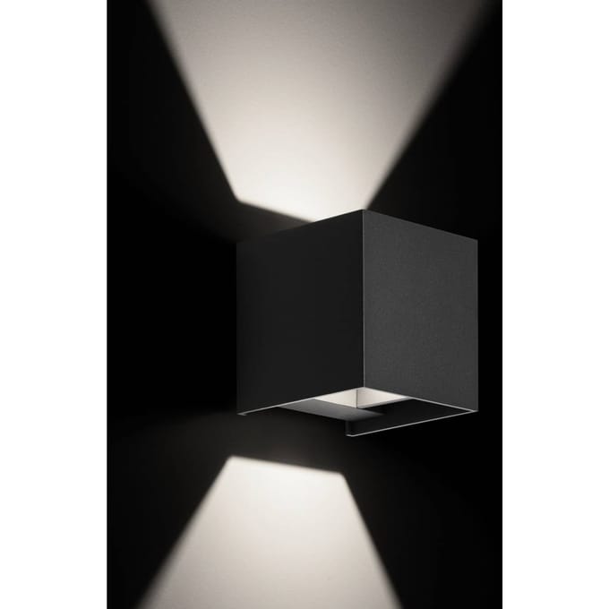 CMD LED buitenwandlamp 9032 up/down antraciet