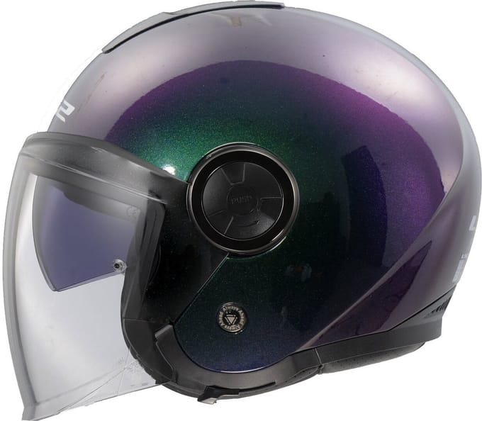 LS2 OF620 Classy Solid Chameleon 06 Jethelm - Maat 3XL - Helm