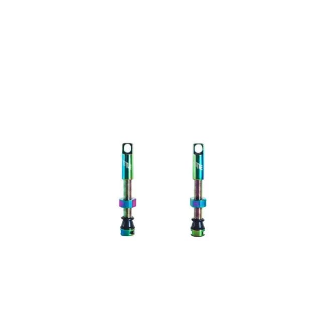 Title Mtb Tubeless Kleppen 2 Eenheden Zilver 44 mm